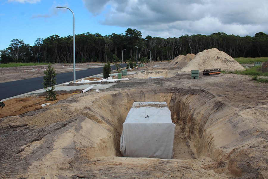 11/02/2022 : Stage 1 construction site-photos - AC Surfacing and Concrete Driveways.